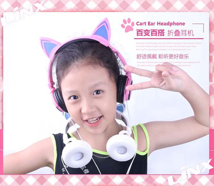 折疊耳機 便攜耳機 兒童耳機