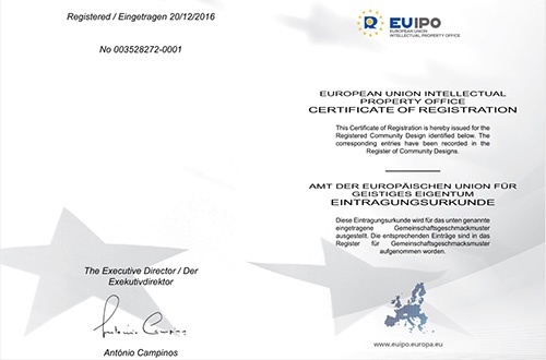 貓耳朵耳機歐盟專利證書（003528272-0001）